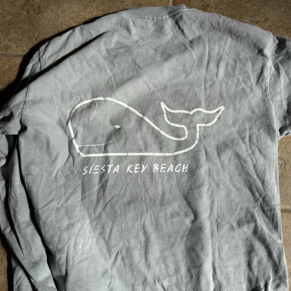 Long sleeve comfort colors Siesta Key tshirt